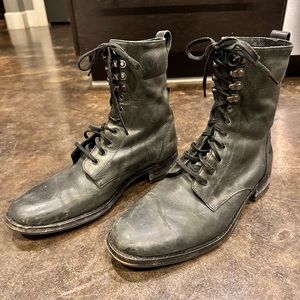 Men’s Cole Haan black leather boots 10m